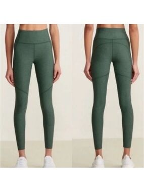 Outdoor Voices Forest Green High-Rise Performance Leggings